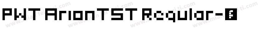 PWT ArionTST Regular字体转换